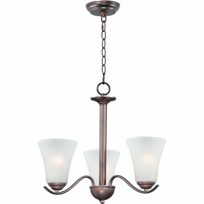Maxim 12073FTOI Vital Traditional Oil Rubbed Bronze Mini Chandelier Lamp