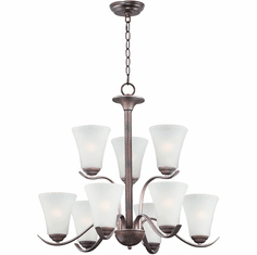 Maxim 12076FTOI Vital Traditional Oil Rubbed Bronze Chandelier Light
