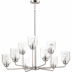 Maxim 12277CDSN Acadia Contemporary Satin Nickel Lighting Chandelier