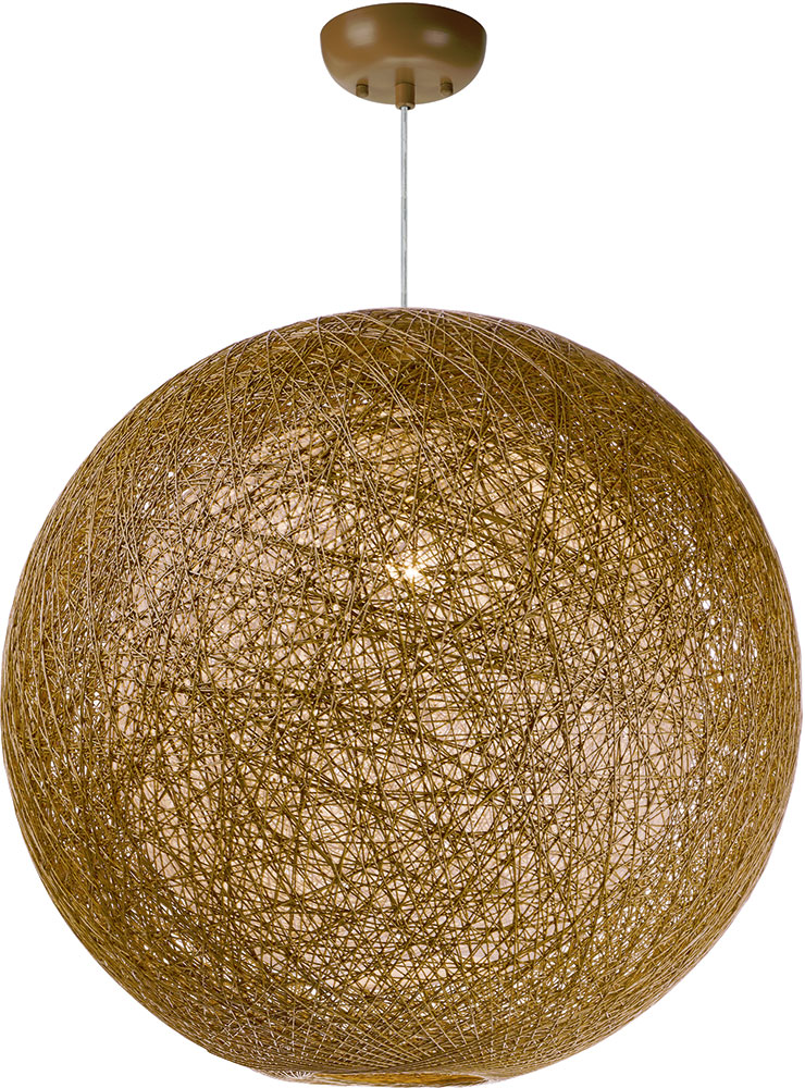 Maxim 14407NAWT Bali Modern Natural Ceiling Pendant Light MAX14407NAWT