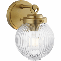 Maxim 15191CRSBR Kasbah Contemporary Satin Brass Lighting Sconce