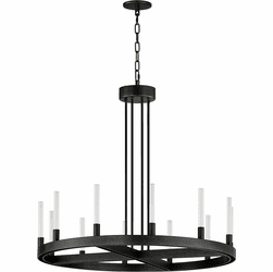 Maxim 16164CRBK Ovation Modern Black LED 31.5" Chandelier Lighting