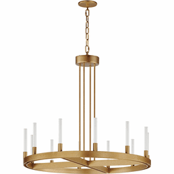 Maxim 16164CRGLD Ovation Modern Gold LED 31.5" Chandelier Lamp