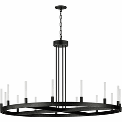 Maxim 16168CRBK Ovation Contemporary Black LED 47" Chandelier Light