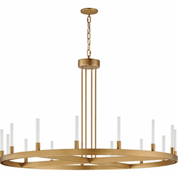 Maxim 16168CRGLD Ovation Modern Gold LED 47" Chandelier Lighting