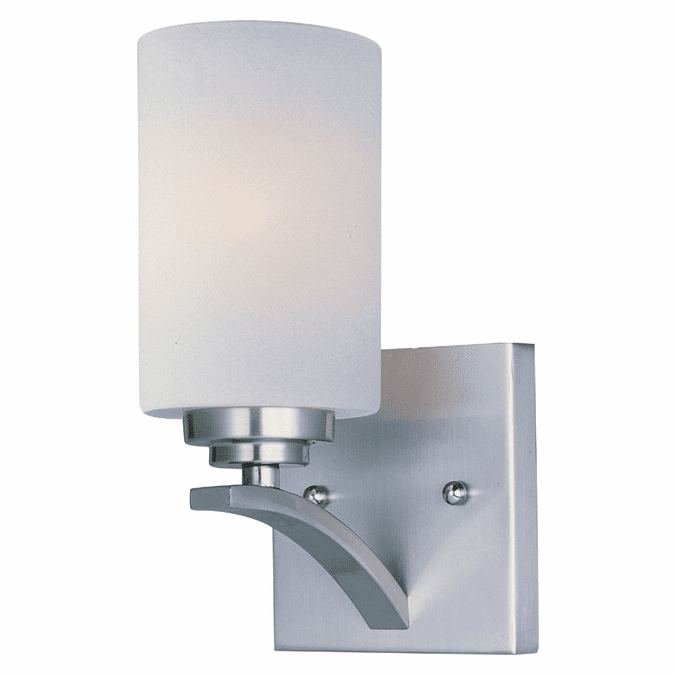 Maxim 20030SWSN Deven Transitional Satin Nickel Wall Sconce Lighting Fixture