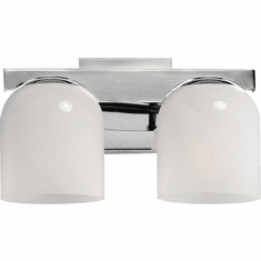 Maxim 21232MRPC Scoop Modern Polished Chrome 2-Light Vanity Light Fixture