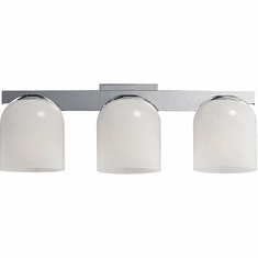 Maxim 21233MRPC Scoop Contemporary Polished Chrome 3-Light Bathroom Light Sconce