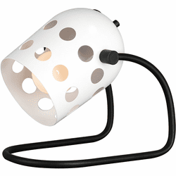 Maxim 21248WTBK Dottie Modern Black Study Lamp