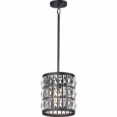 Maxim 21819BCBK Madeline Contemporary Black Ceiling Light Pendant