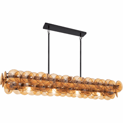 Maxim 21826AMGM Loren Contemporary Gunmetal Kitchen Island Light Fixture