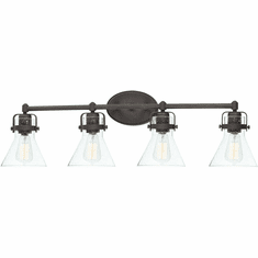 Maxim 26114CDOI Seafarer Modern Oil Rubbed Bronze 4-Light Lighting For Bathroom