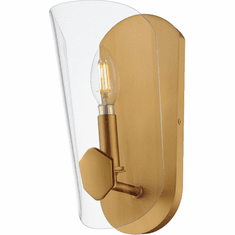 Maxim 32351CLNAB Armory Contemporary Natural Aged Brass Wall Lighting Fixture