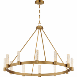 Maxim 38448IBNAB Duchess Contemporary Natural Aged Brass LED Chandelier Light