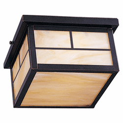 Maxim 4059HOBU Coldwater Craftsman Burnished 5" Tall Outdoor Ceiling Lighting