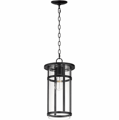 Maxim 40629CLBK Clyde Vivex Black Outdoor Pendant Lighting