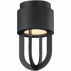 Maxim 40680BK Quayside VX Contemporary Black LED Outdoor Ceiling Light Fixture