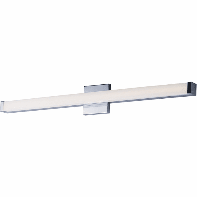 Maxim 52006PC Spec Vanity Contemporary Polished Chrome LED 36" Bathroom Vanity Lighting