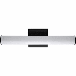 Maxim 52100BK Rail Contemporary Black Vanity Light