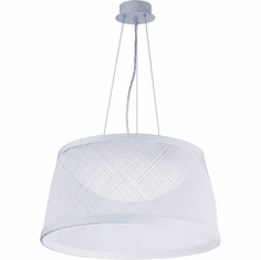 Maxim 54376WT Bahama Contemporary White LED 24" Pendant Lighting