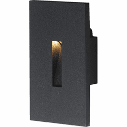 Maxim 58004BK Path Contemporary Black LED Outdoor Step Lighting