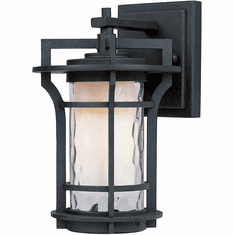 Maxim 65782WGBO Oakville LED E26 Modern Black Oxide LED Outdoor 6" Wall Mounted Lamp