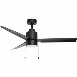 Maxim 88707BK Falcon Modern Black LED 52" Ceiling Fan