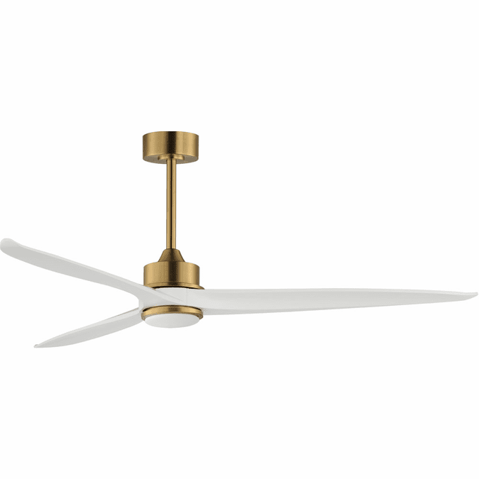 Maxim 88834NAB Woodwind Contemporary Natural Aged Brass LED 80" Ceiling Fan