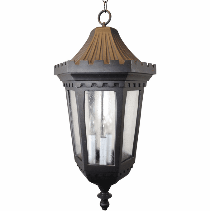 Melissa 3391 K3300 Series Traditional Large LED Outdoor Drop Ceiling Light Fixture