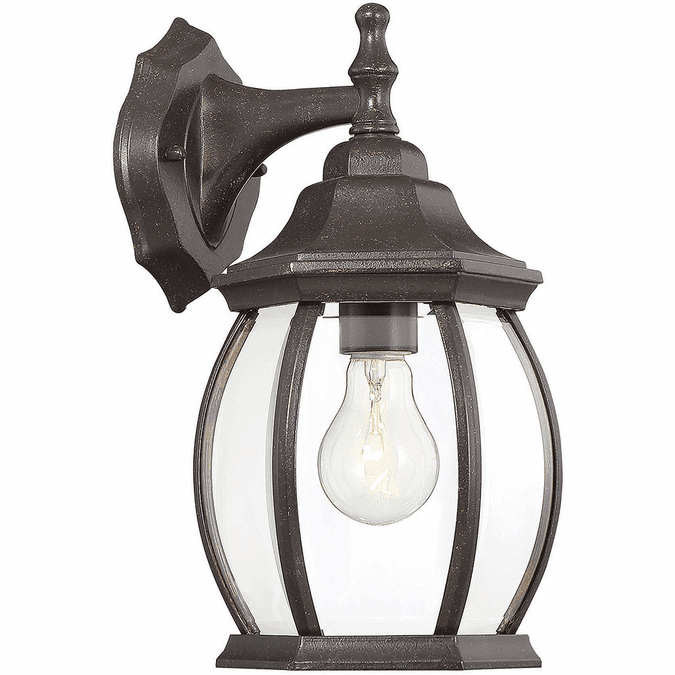 Meridian M50053RB Rustic Bronze Outdoor Wall Lamp