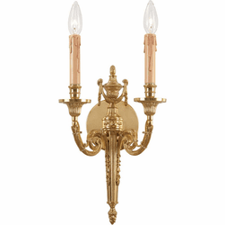 Metropolitan N9789 Traditional French Gold Wall Light Fixture