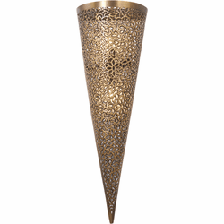 Metropolitan N1502-752 Moradabad Traditional Gilded Brass Light Sconce