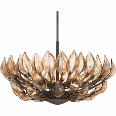 Metropolitan N6688-874 Arboles Contemporary Heritage Bronze 33" Lighting Pendant