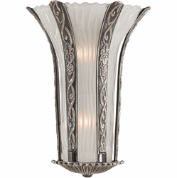 Metropolitan N950334-54B Traditional Platinum Wall Mounted Lamp