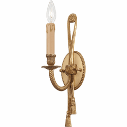 Metropolitan N9681A Traditional French Gold Sconce Lighting