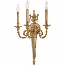Metropolitan N9773 Traditional French Gold Wall Lighting Fixture