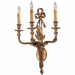 Metropolitan N9800 Traditional Renaissance Gold Sconce Lighting