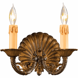 Metropolitan N9805-OXB Traditional Oxide Brass Sconce Lighting