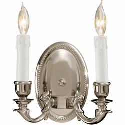 Metropolitan N9809-PC Traditional Polished Chrome Light Sconce