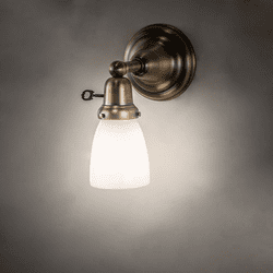 Meyda Custom 102163 Revival Antique Brass Lighting Sconce