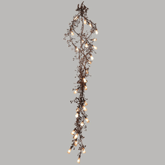 Meyda Custom 111637 Oak Mountain Vinca Vine 30-Light Rustic Chandelier
