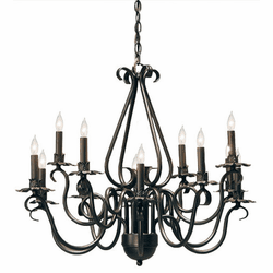 Meyda Custom 115373 Caleb Traditional Hanging Chandelier