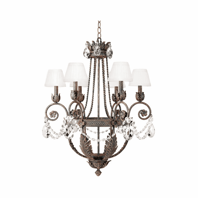 Meyda Custom 115984 Antonia Traditional Crystal Chandelier Light