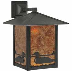 Meyda Custom 118426 Seneca Craftsman Brown Wall Lighting Sconce