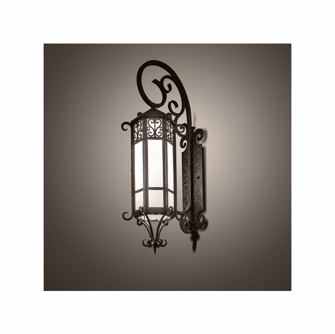 Meyda Custom 120186 Caprice Traditional Outdoor Wall Lamp