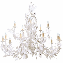 Meyda Custom 120409 Le Printemps Traditional Chandelier Lighting