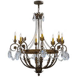 Meyda Custom 120414 Antonia Traditional Custom Chandelier Light