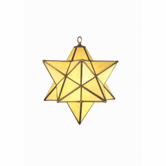 Meyda Lighting 12114 Moravian Star Contemporary Hanging Pendant Light