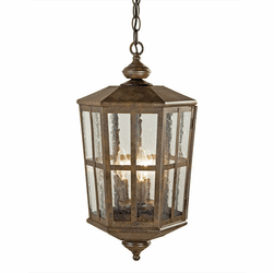 Meyda Custom 127122 Manchester Traditional Outdoor Ceiling Pendant Light