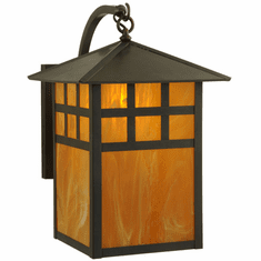Meyda Custom 141245 Seneca Craftsman Craftsman Brown Wall Sconce